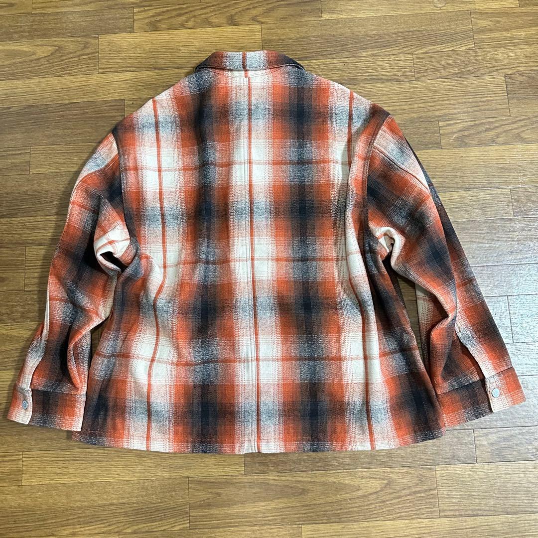 【Levi's】 リーバイス オンブレチェック ウール ジャッジケット サイズL