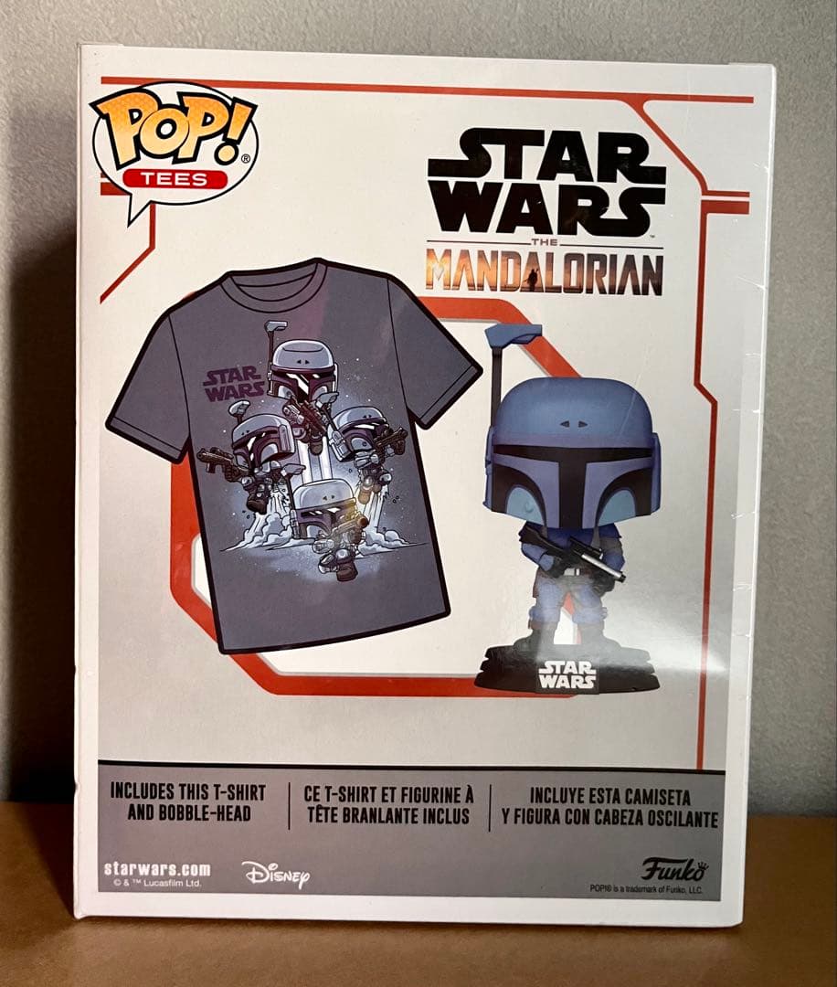 Funko Pop スターウォーズ　マンダロリアン　デスウォッチ　Tシャツ