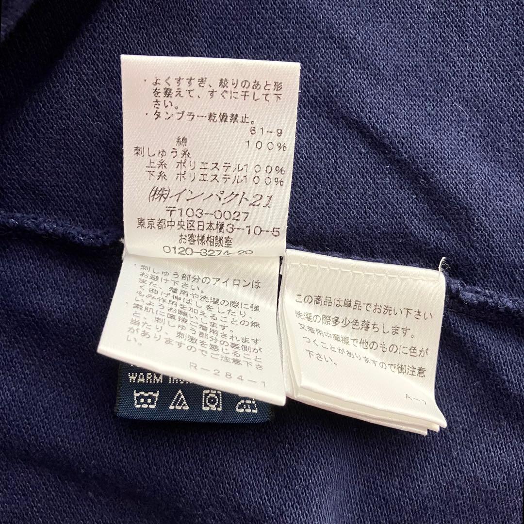 【美品】ラルフローレン ビッグポニー USA THE SKINNY POLO 紺