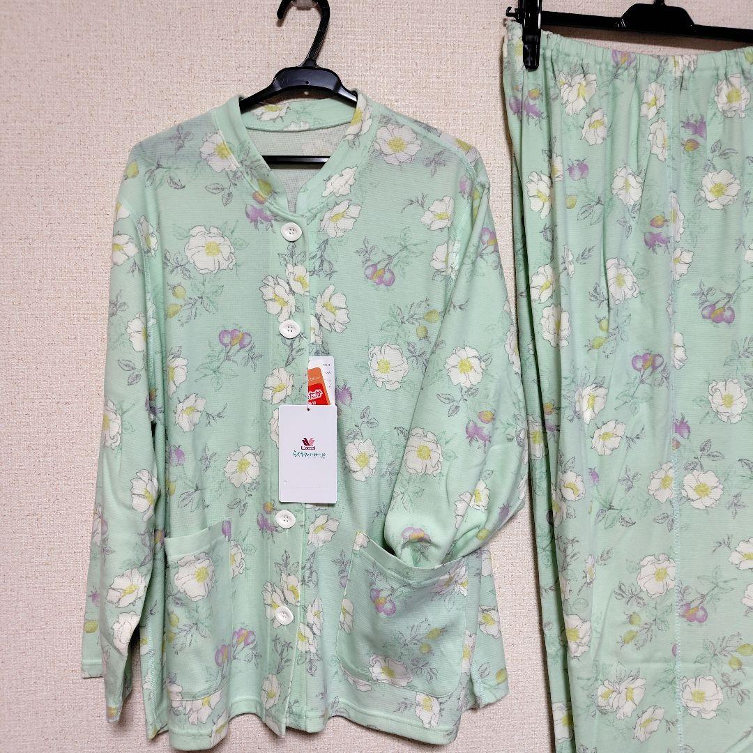 ワコールらくラクパートナー パジャマ　あったか素材 新品　　L P