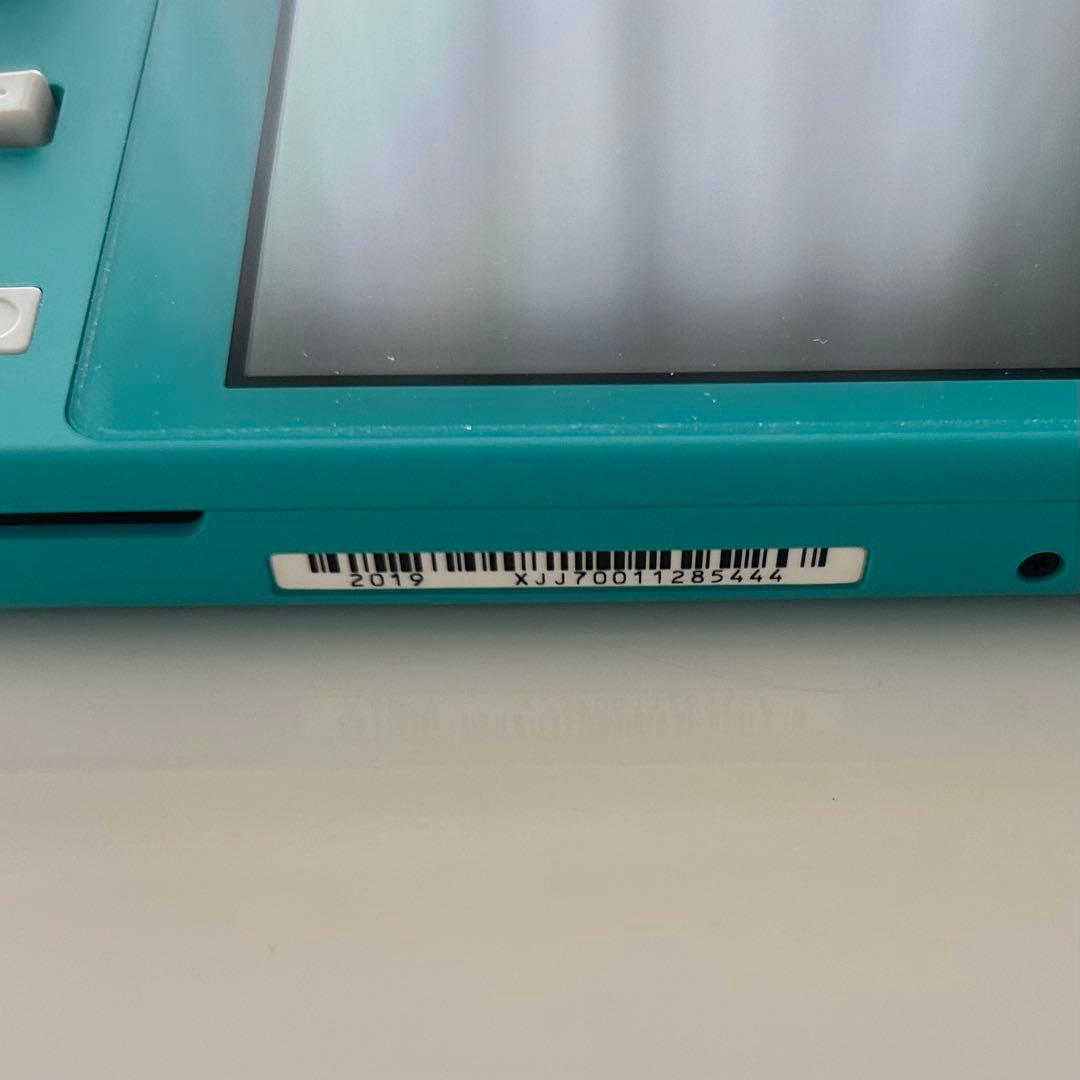 ジャンク品 Nintendo Switch Lite ターコイズ 箱あり