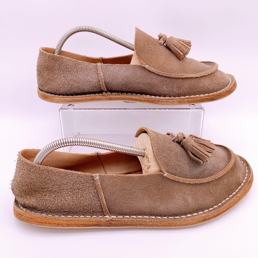 【希少✨】Hender Scheme タッセルローファー スエード ベージュ