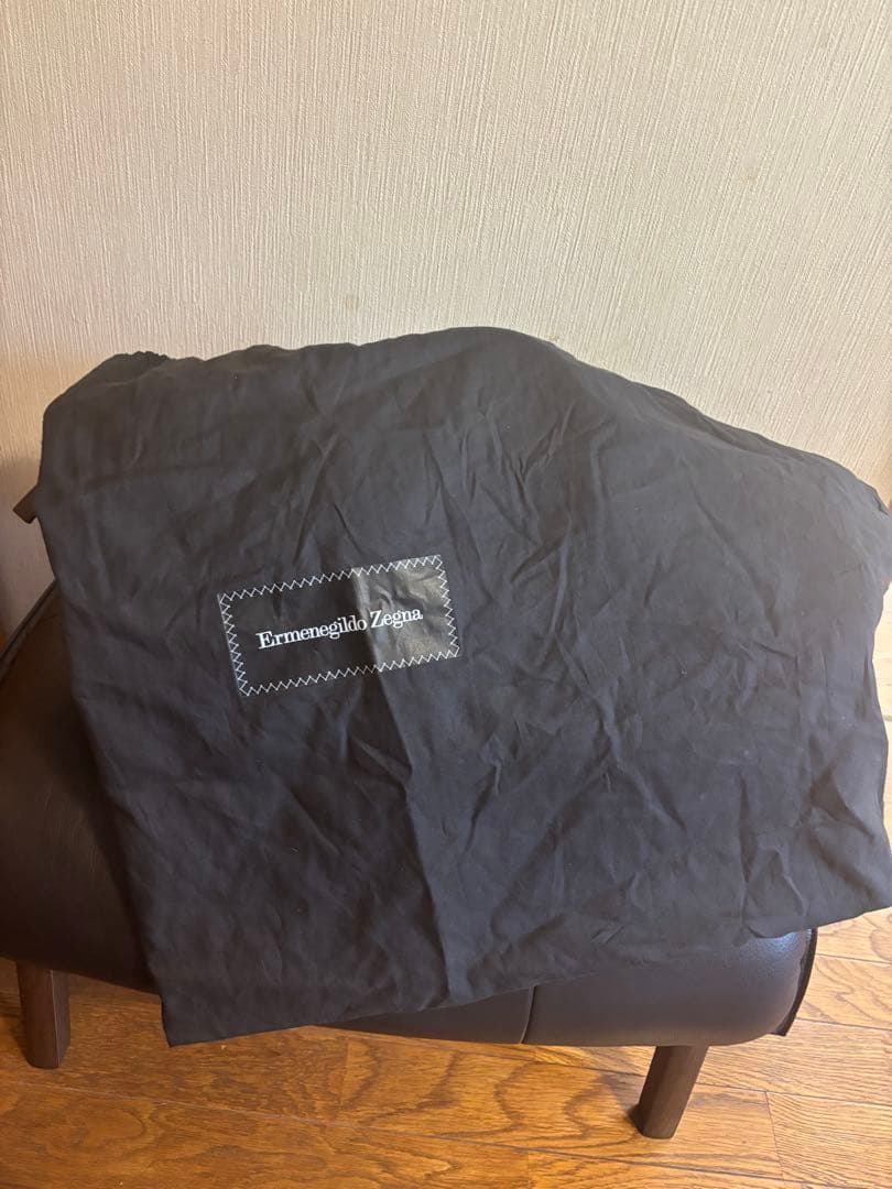 Ermenegildo Zegna ダークブラウン ボストンバッグ