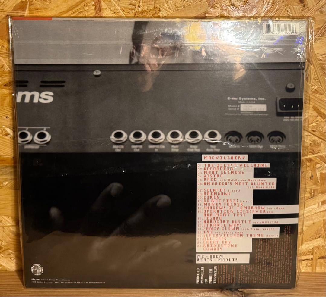 新品レコードMadvillain Madvillainy StonesThrow