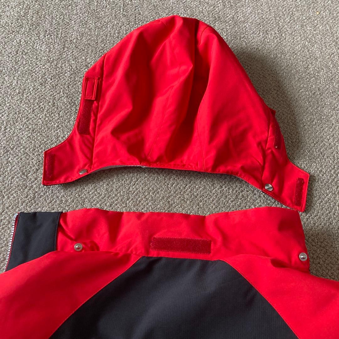 DESCENTE スキーウェア 150サイズ 赤/黒