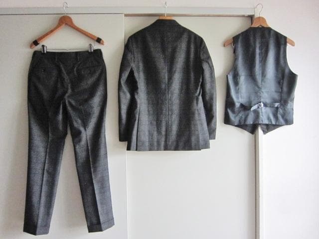 太*郎様 美品 GREEN RABEL 44 ウールジャケット パンツ ベスト