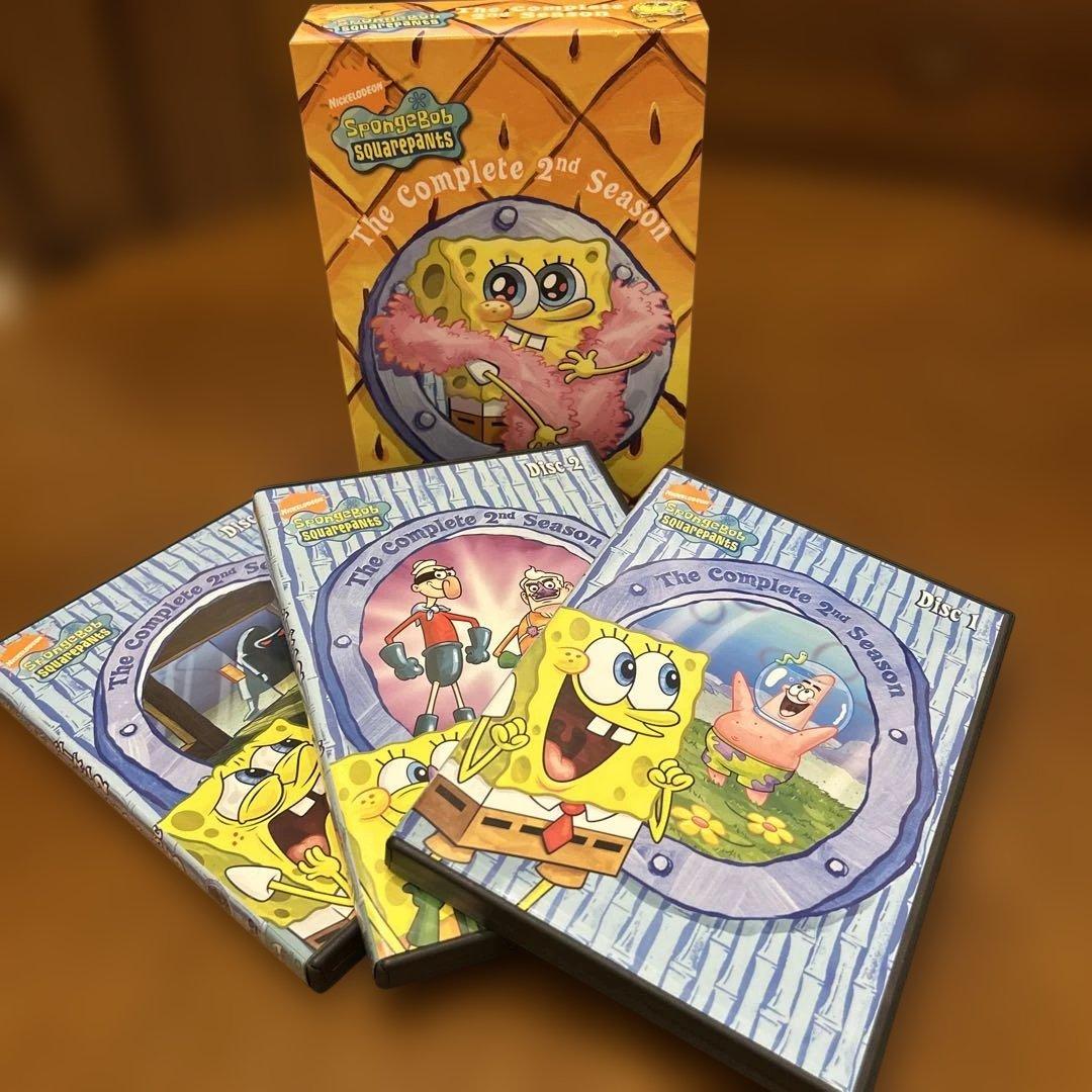 スポンジボブ DVDまとめて コンプリートBOX1〜3 原始時代へ行く