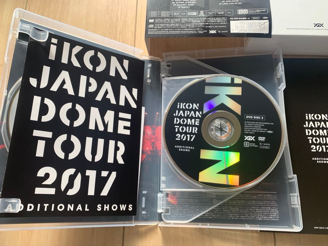 iKON JAPAN DOME TOUR 2017 ★CD2枚/DVD3枚