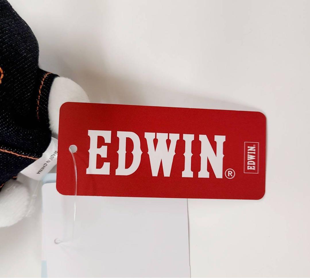 ちいかわ　ハチワレ×EDWIN コラボぬいぐるみ