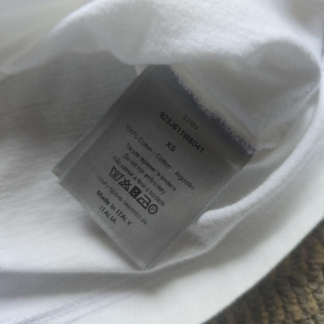 DIOR ホワイト Tシャツ 蜂刺繍