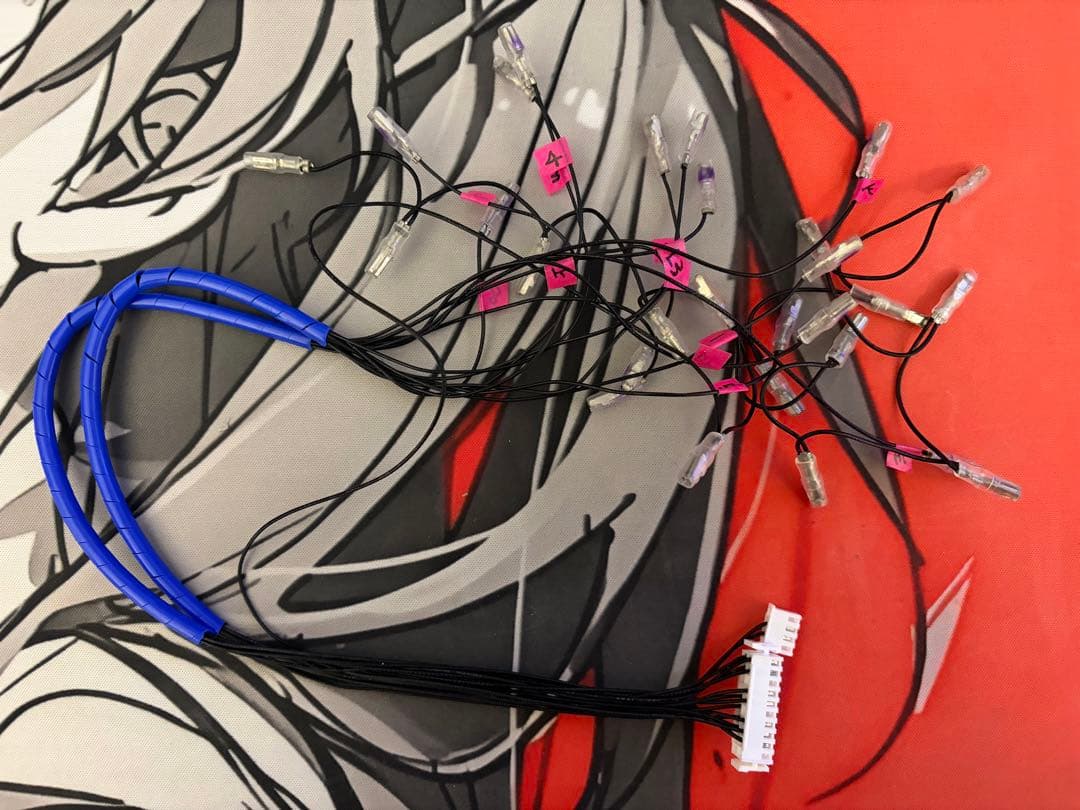 PWS Brook P5 Plus Fighting Board 配線セット