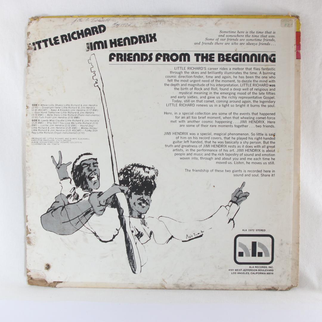 英LP Little Richard Jimi Hendrix ジミヘン UK盤