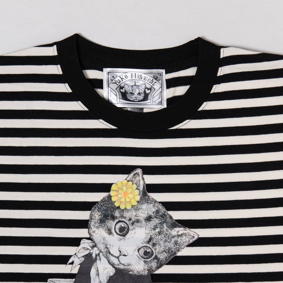 ヒグチユウコ ボリス雑貨店 しましまどじょう飼っていい？TシャツL未開封