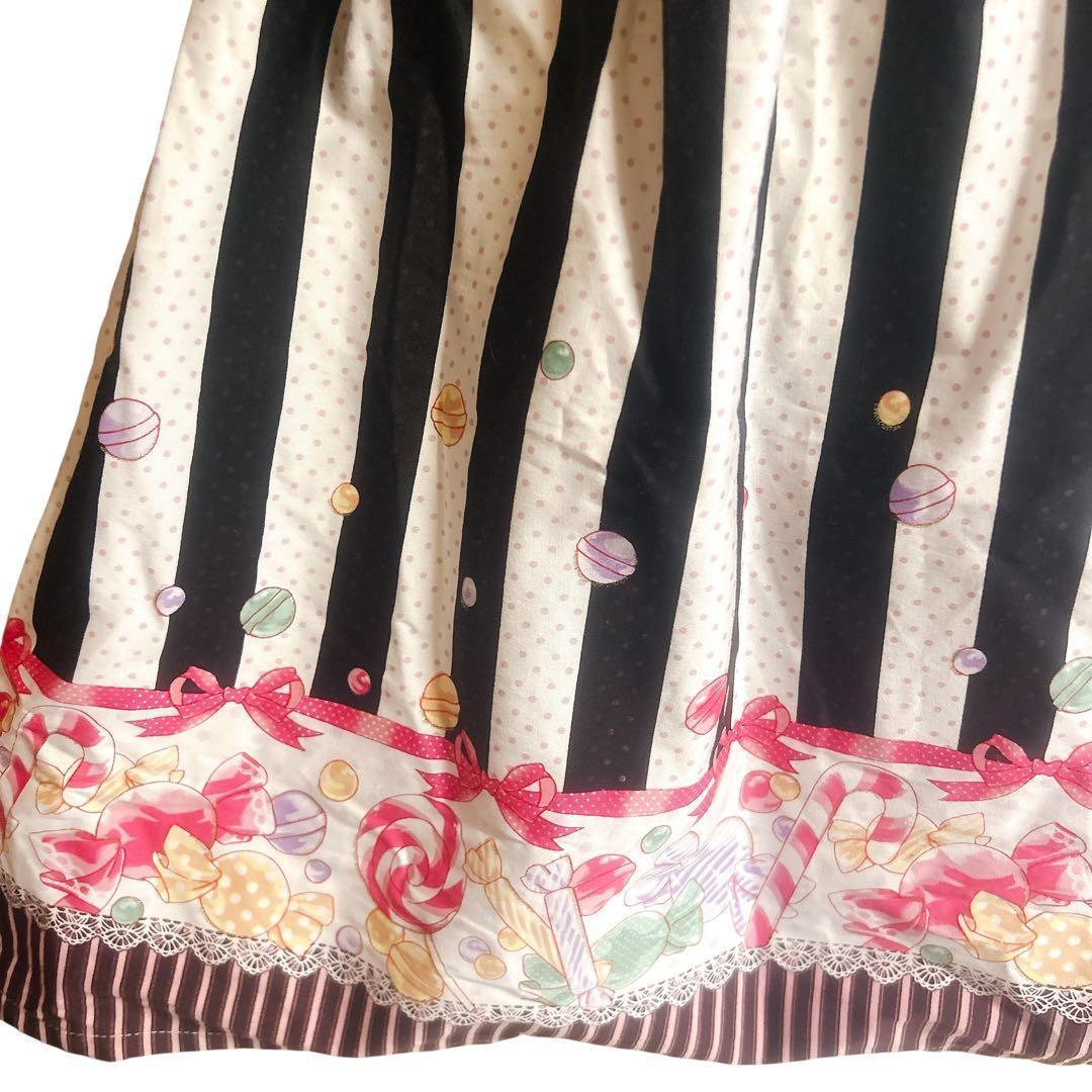 BODYLINE キャンディ柄 ロリータワンピース 新品タグ付き F