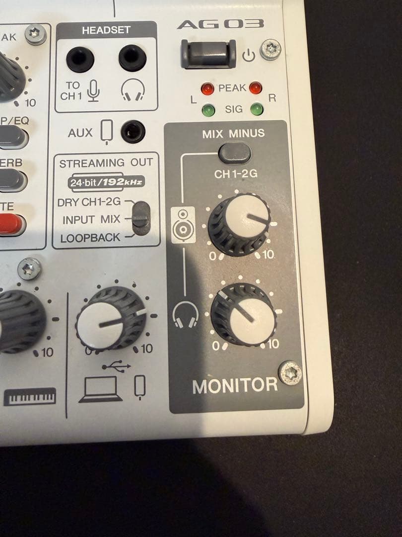 ヤマハ AG03