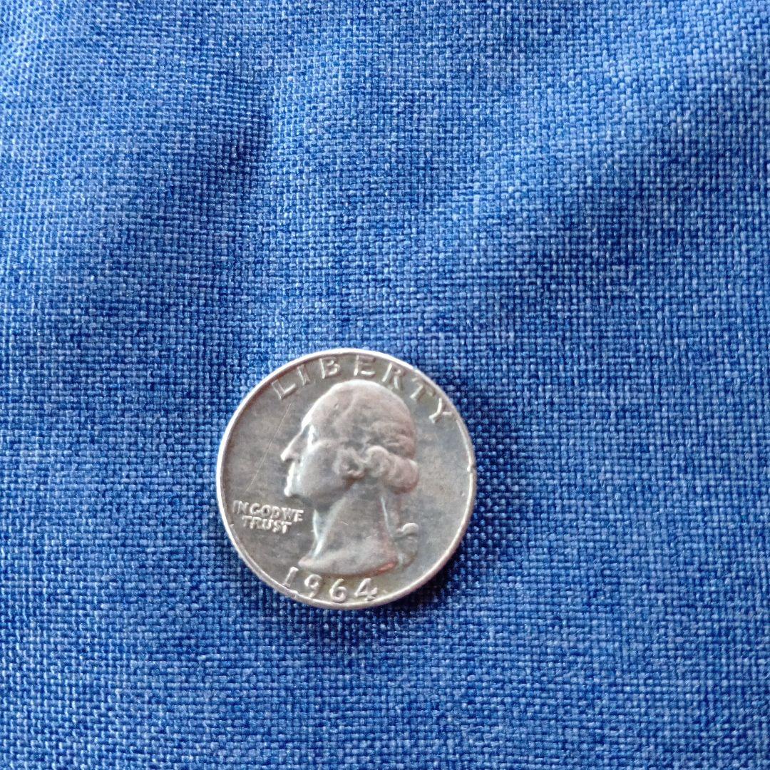 1964年 アメリカ合衆国 銀貨 4枚セット