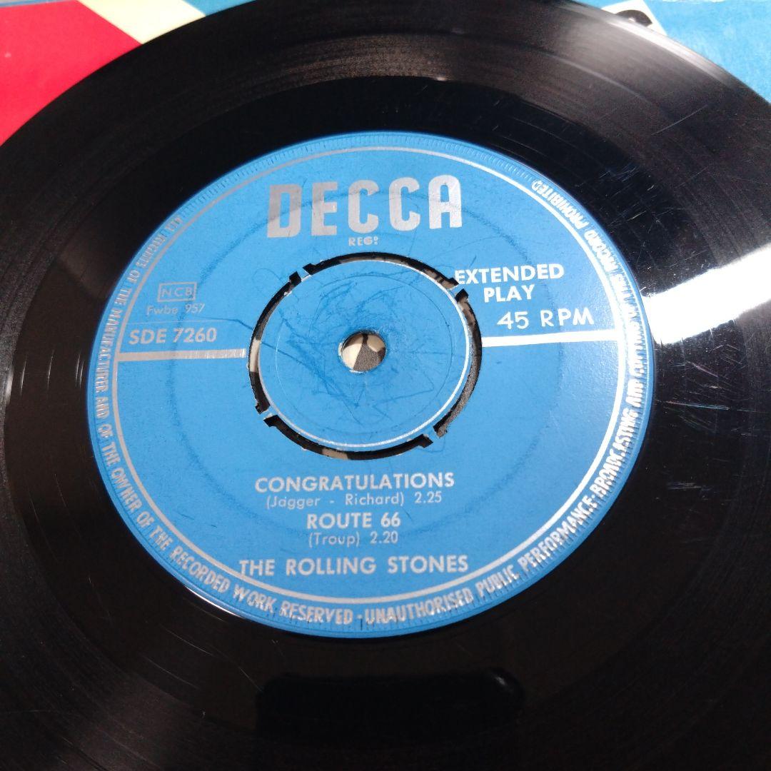 THE ROLLING STONES スウェーデン盤EPレコード