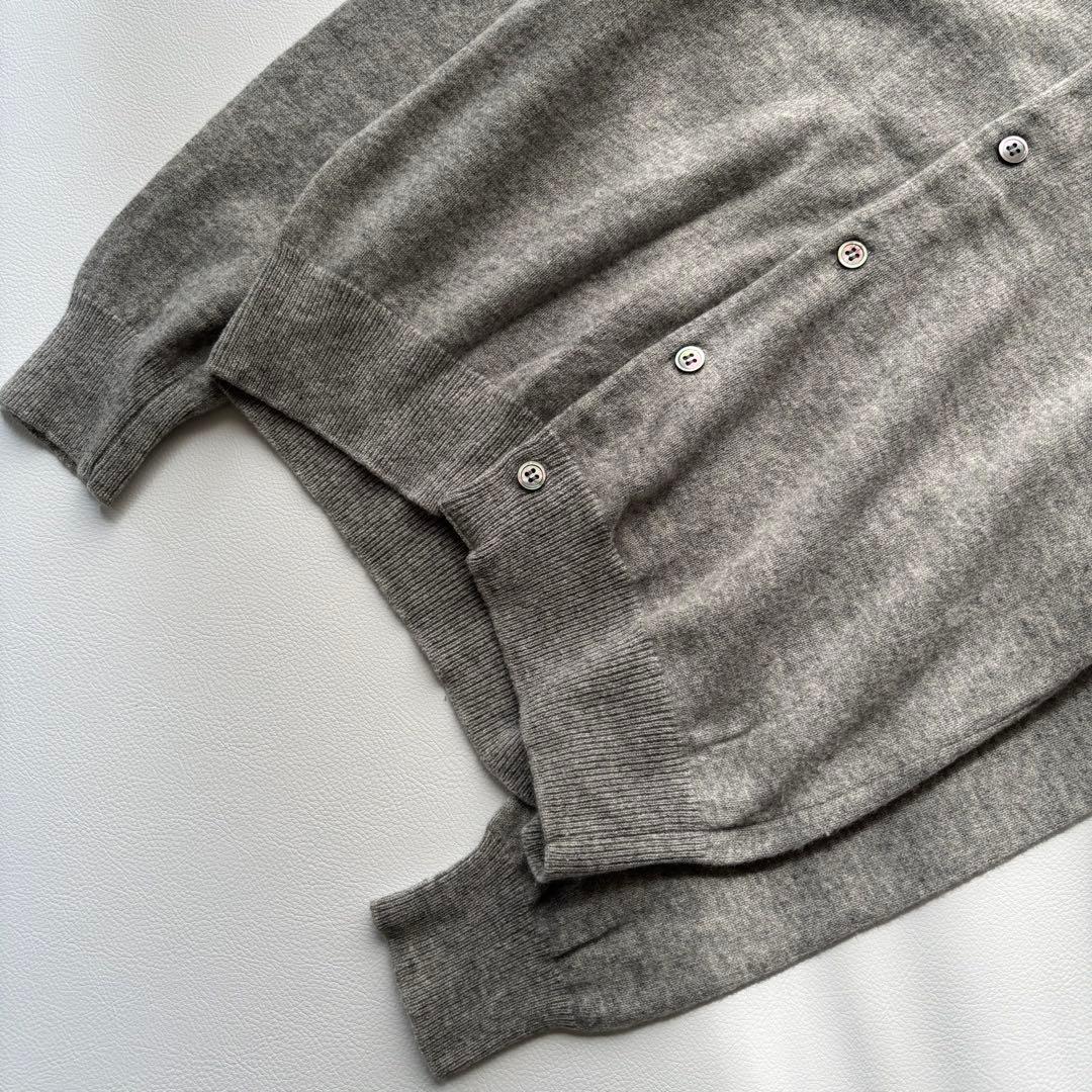 PLAY COMME des GARÇONS カーディガン ハート刺繍 グレーS