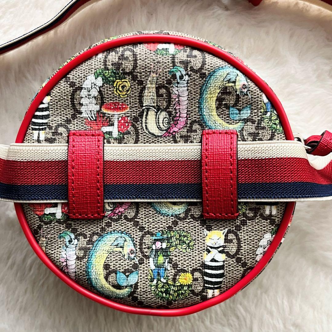 【未使用】GUCCI ヒグチユウコ ラウンドミニウエストポーチ バッグ