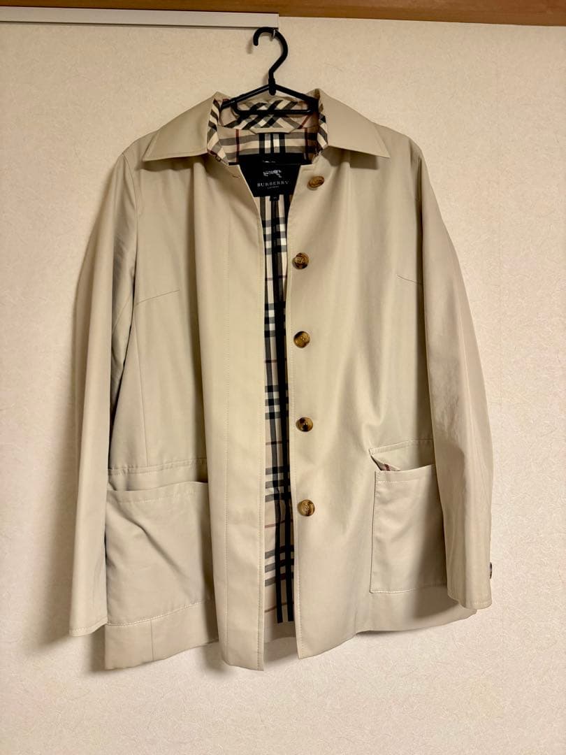 BURBERRY バーバリー ステンカラーコート ショート丈