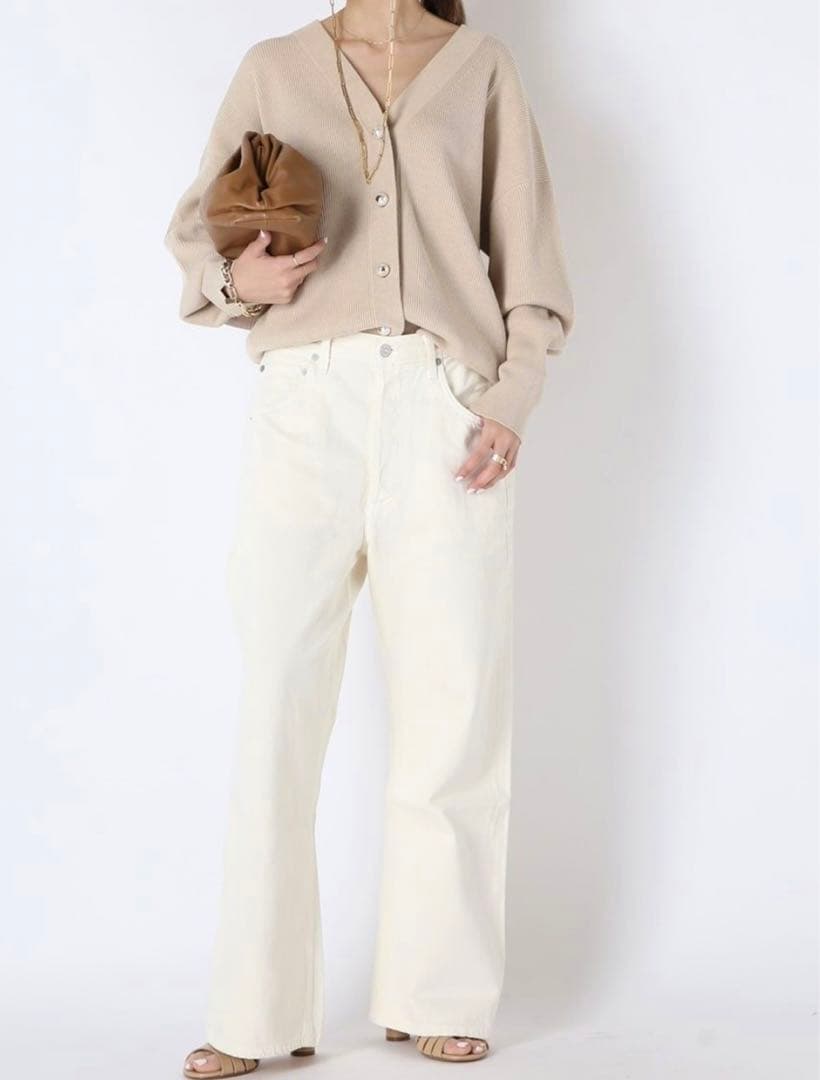 PEARL BUTTON カーディガン　ドゥーズィエムクラス　2023SS 美品