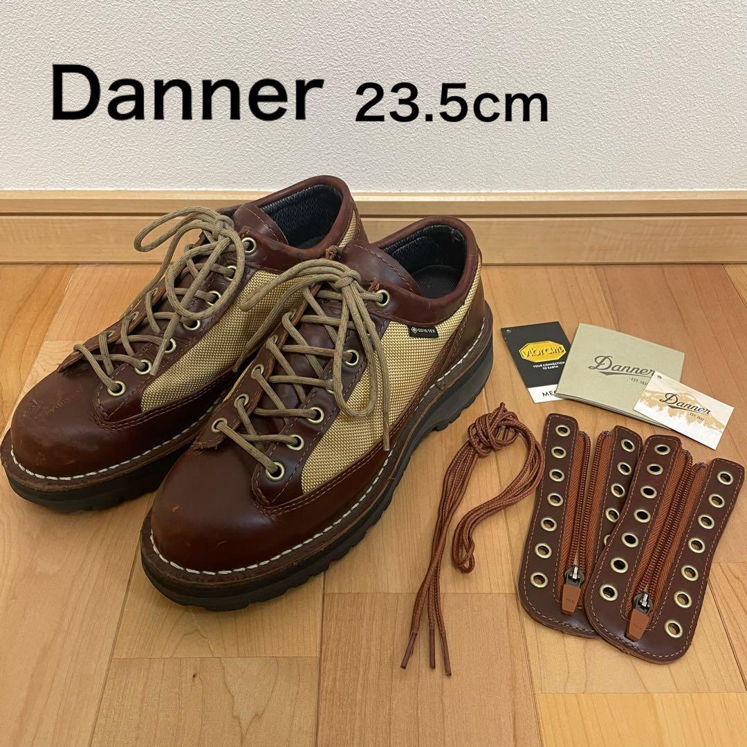 【人気】ダナー フィールド ロー ブーツ ゴアテックス ブラウン 23.5cm