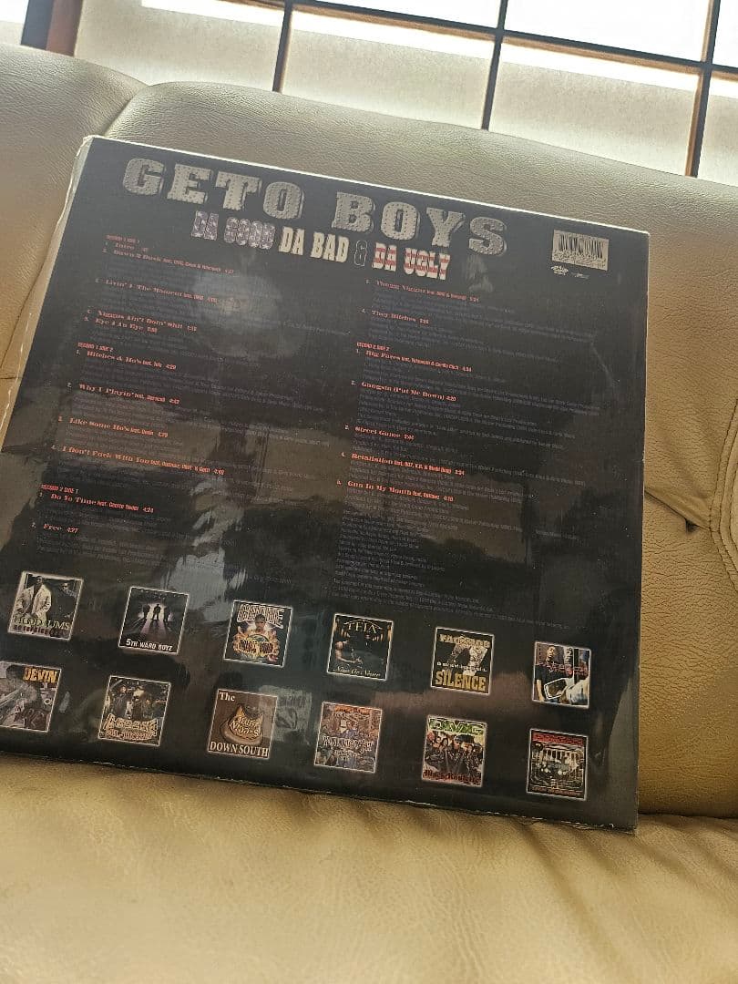 洋楽 GETO BOYS DA GOOD DA BAD & DA UGLY 2LP
