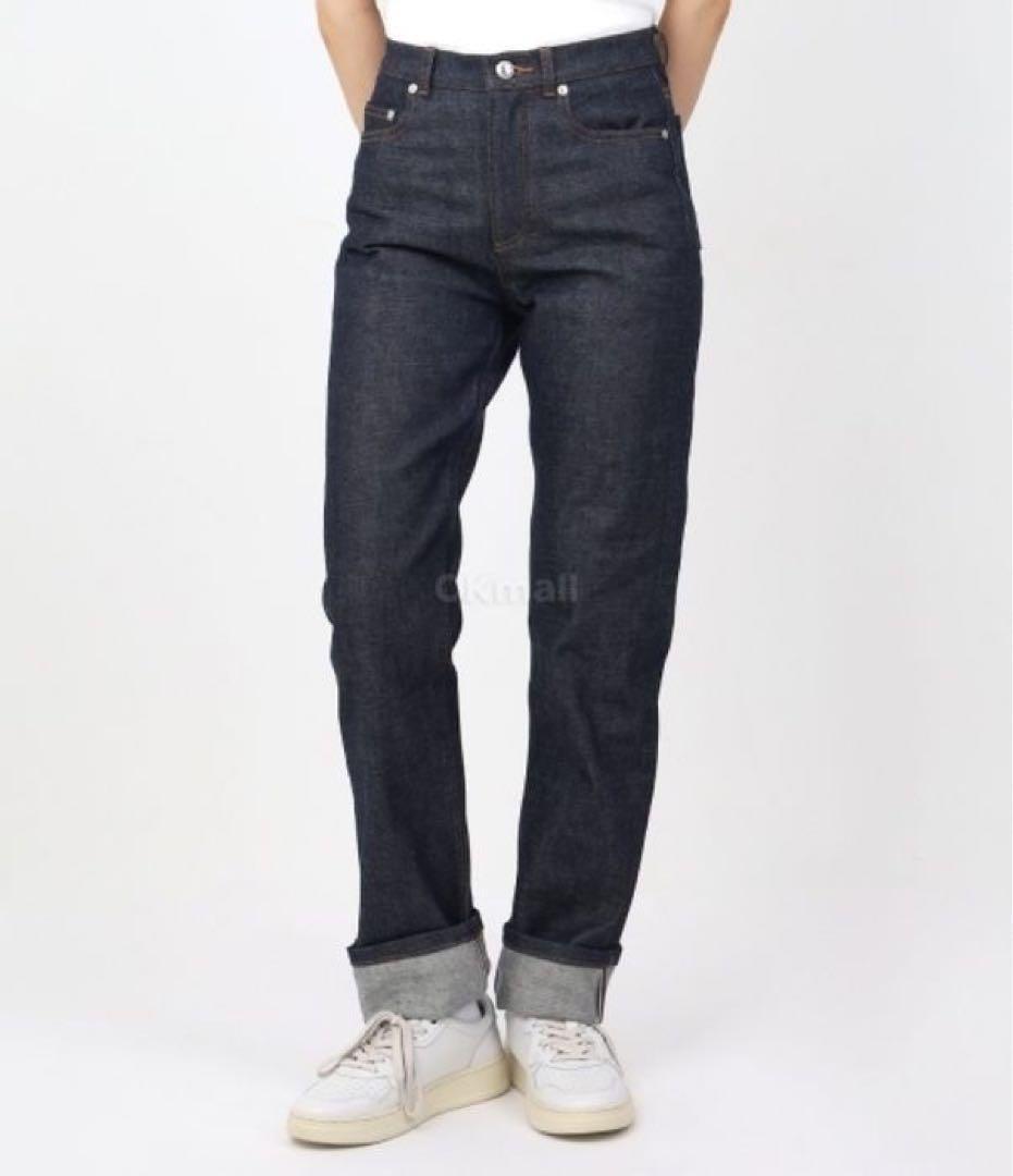 新品 アーペーセー JEAN STANDARD デニム 25 赤耳 セルビッジ