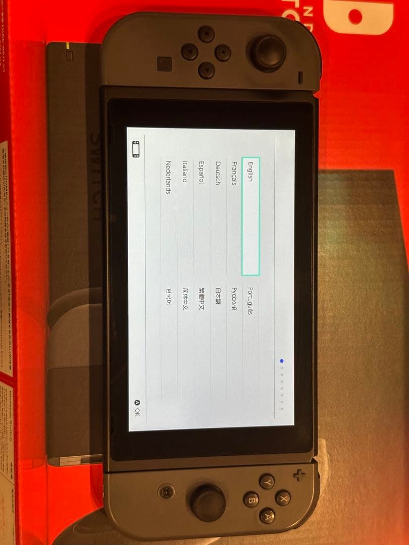 【美品】Nintendo Switch Joy-Con(L)/(R) グレー