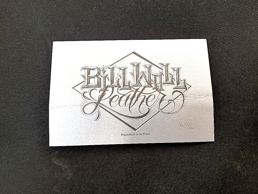 Bill Wall Leather ビルウォールレザー クロス スカル チャーム