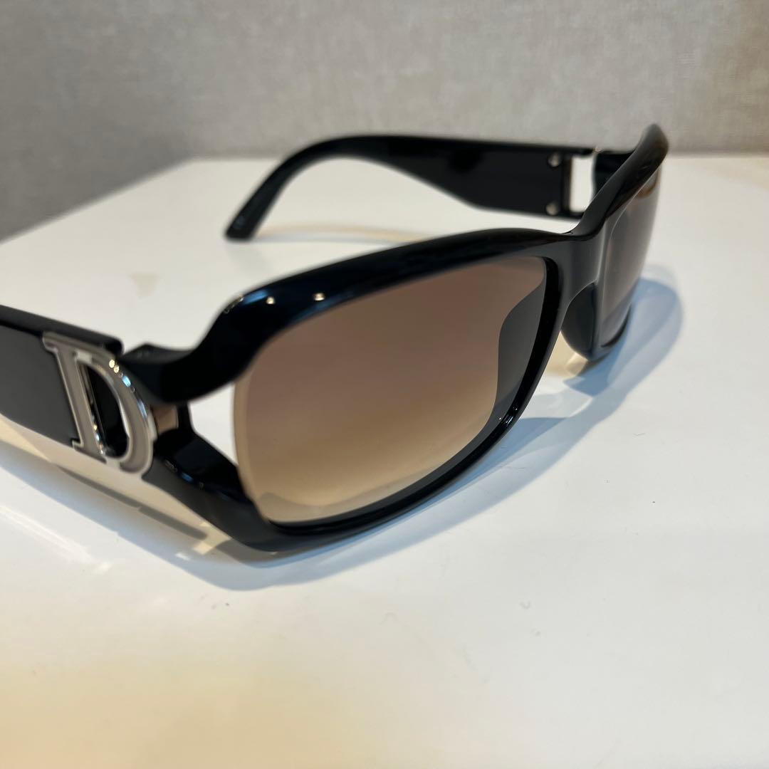 Christian Dior サングラス Dロゴ ブラック黒PROMENADE3
