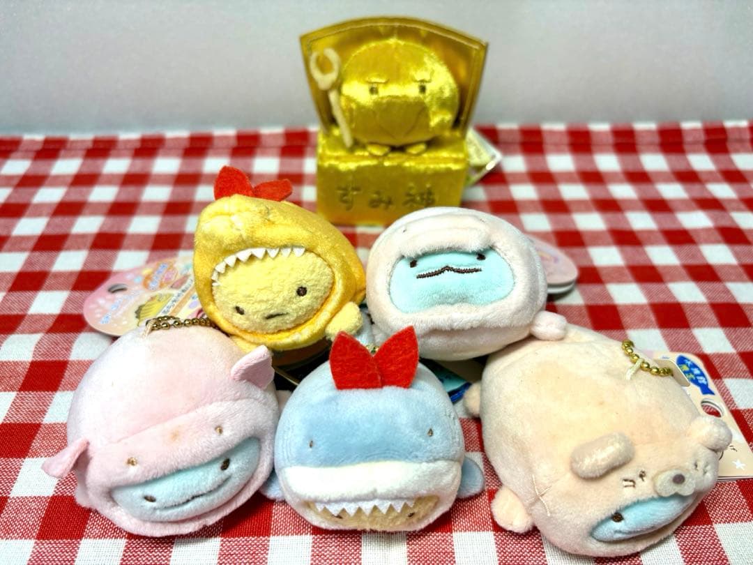 水族館限定　すみっコぐらし　ぬいぐるみ　マスコット　すみ神様　合計6体　激レア
