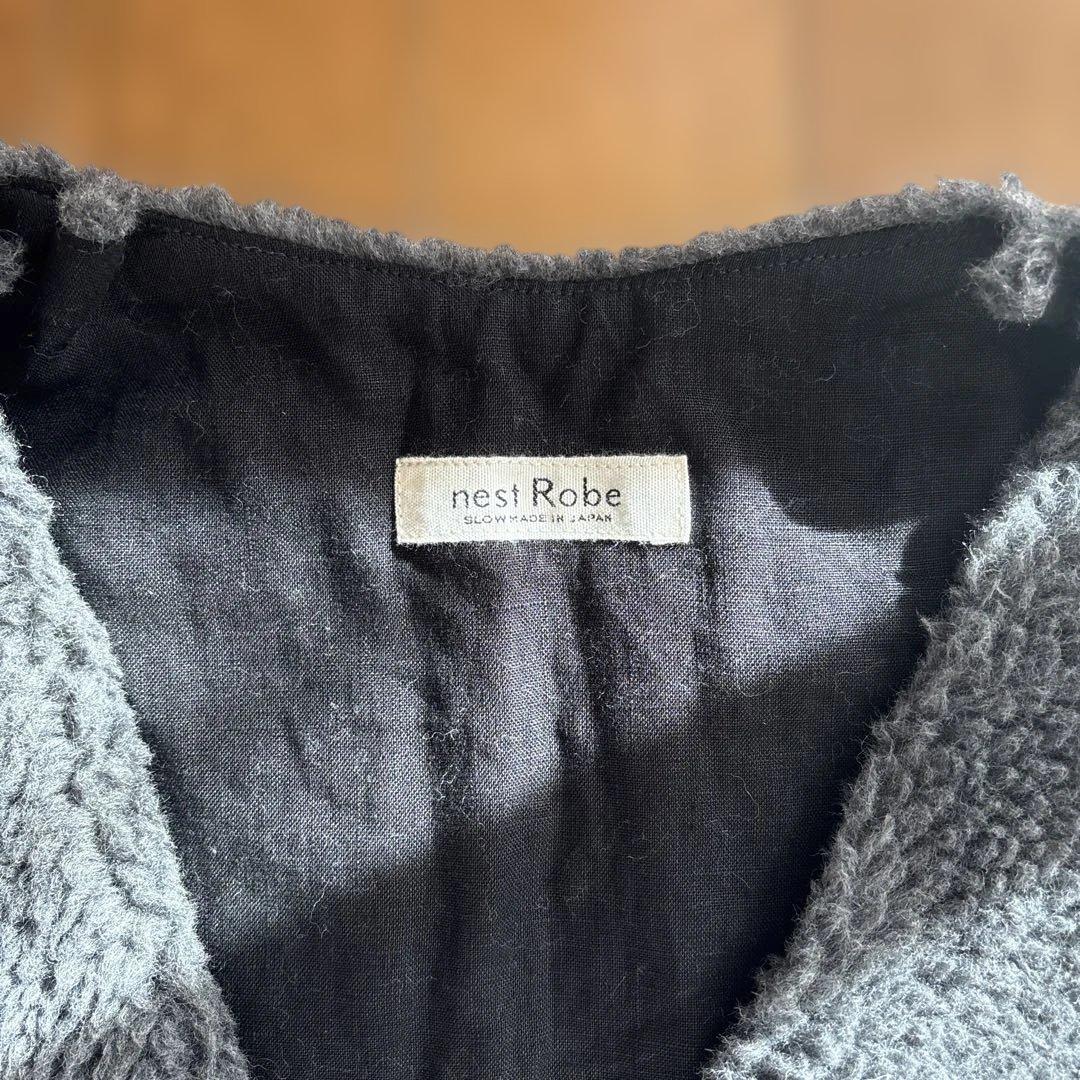 nest Robe ウールボアケープ