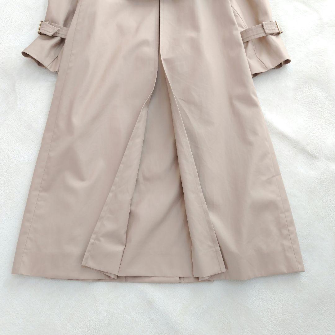 美品✨ANAY 23年 撥水ギャバクルーコート ノーカラー トレンチ 36