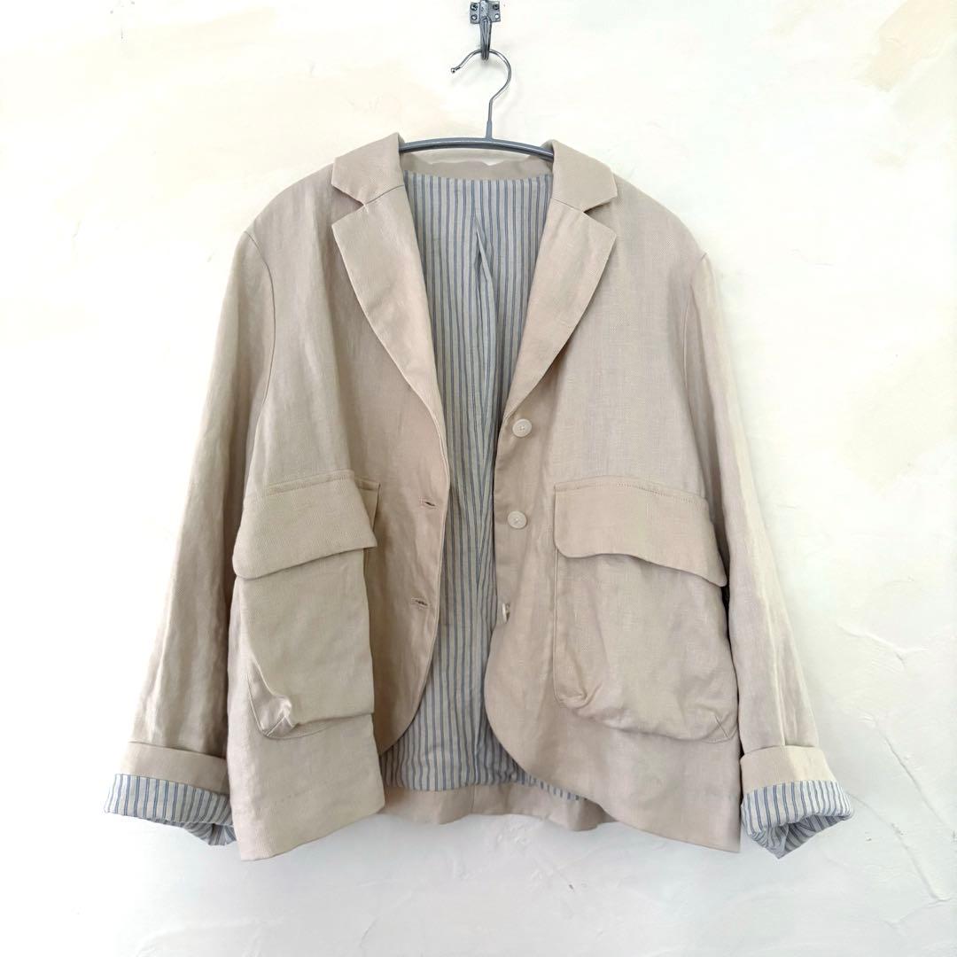 のえりん【極美品】アトリエアンワン　エッグジャケット　セットアップ
