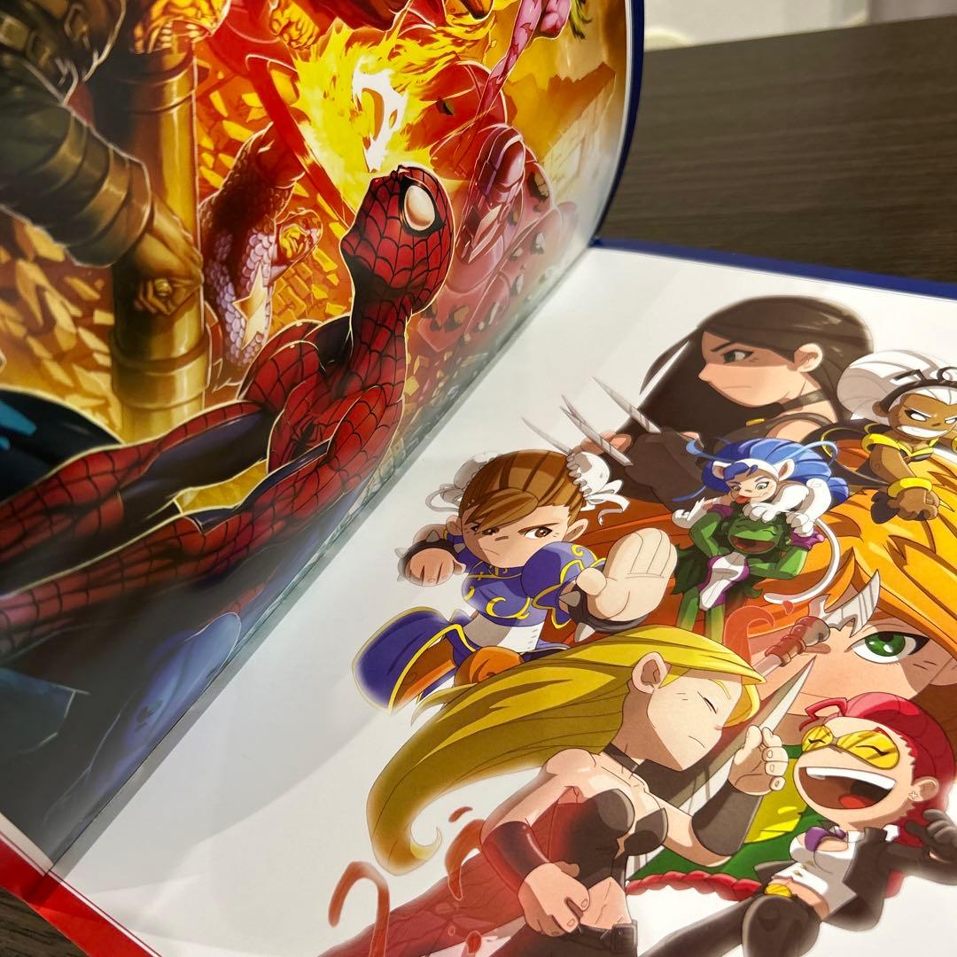アート・デザイン・音楽 MARVEL vs CAPCOM OFFICIAL COMPLETE WORKS