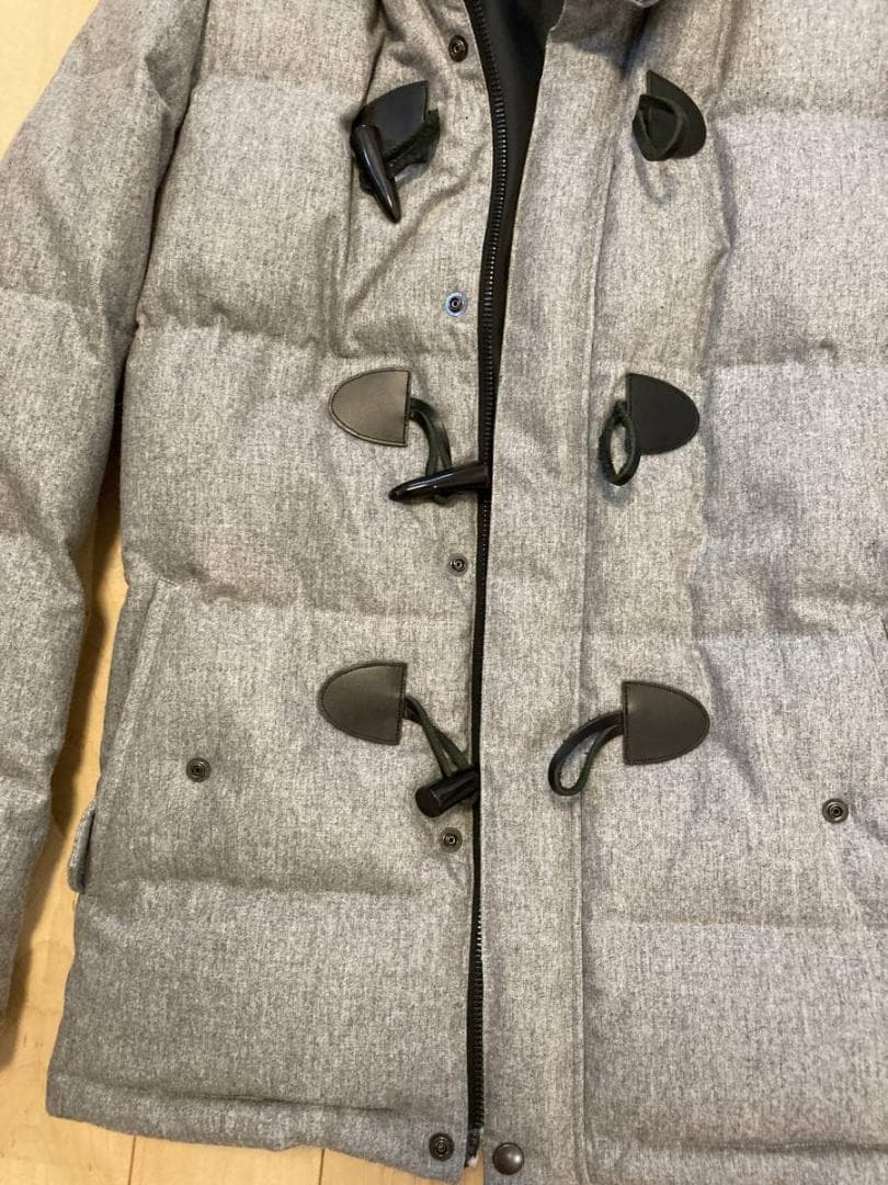 wjk ダッフルコートダウン ライトグレー 1051wl47 美品