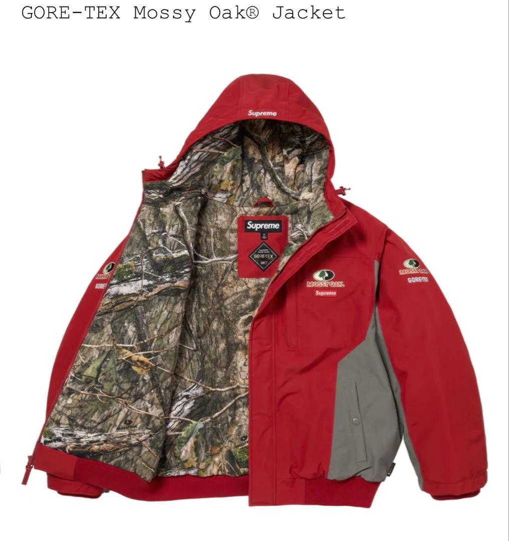 ジャケット・アウター Supreme GORE-TEX Mossy Oak Jacket Red