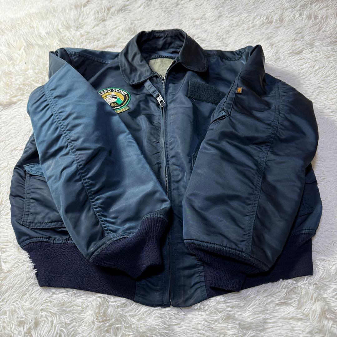 k*4様 90s USA製 アルファ CWU-45/P フライトジャケット L