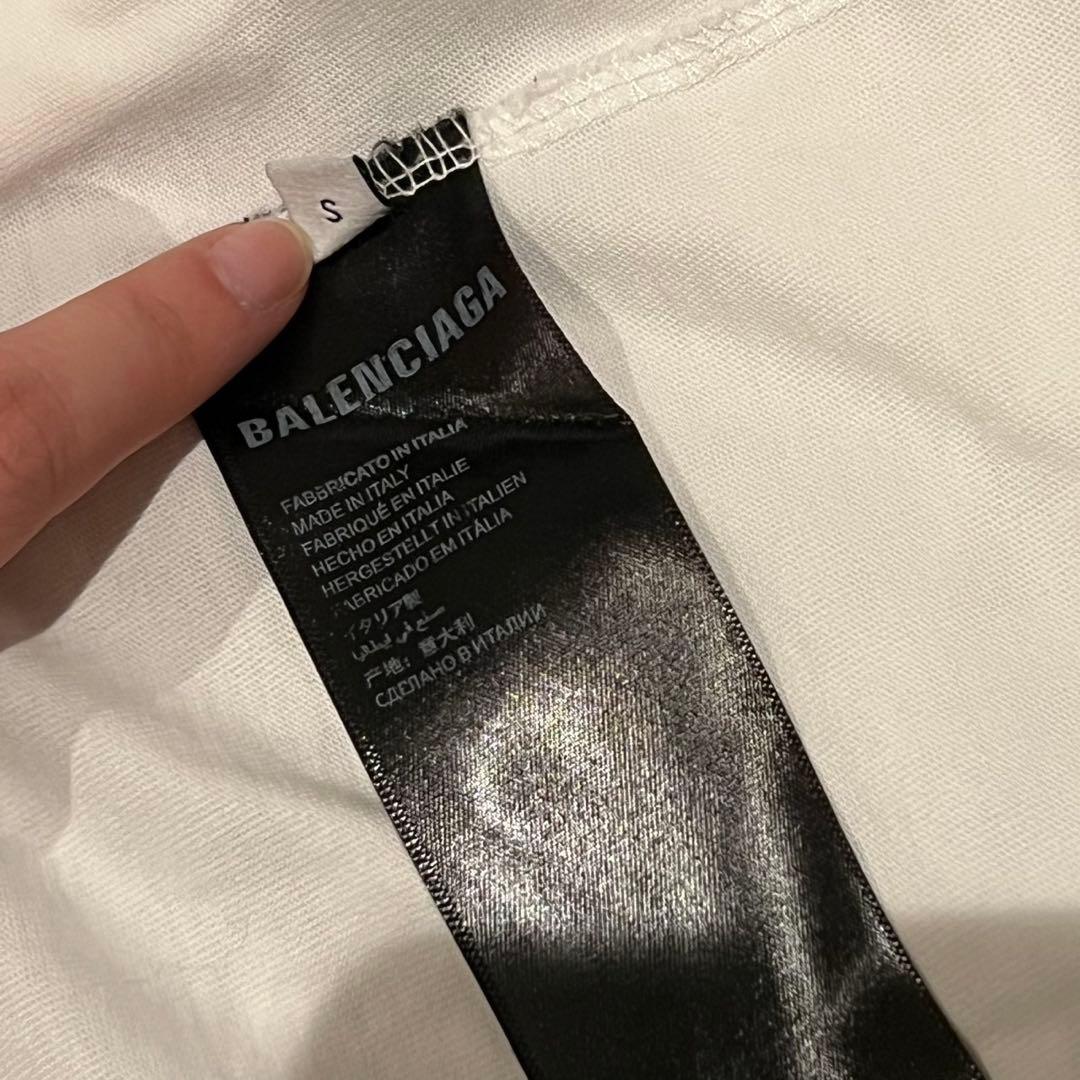 BALENCIAGAサッカー　Tシャツ テクニカルシャツ　S