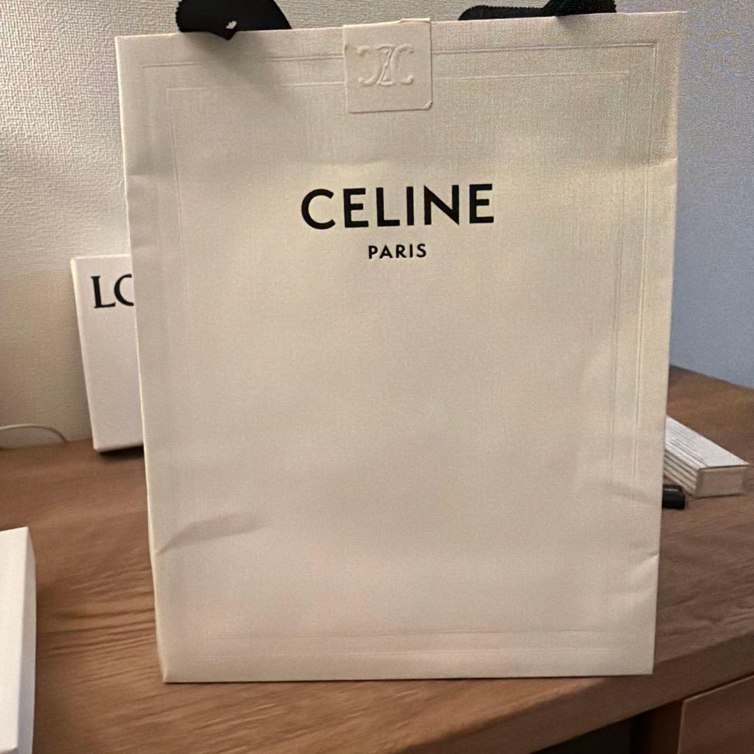 CELINE トリオンフ スモール グルメットネックレス / ロジウムフィニッシ