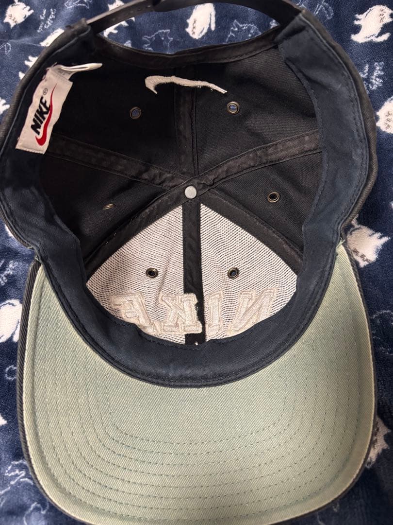 90s oldNIKE カレッジロゴキャップ
