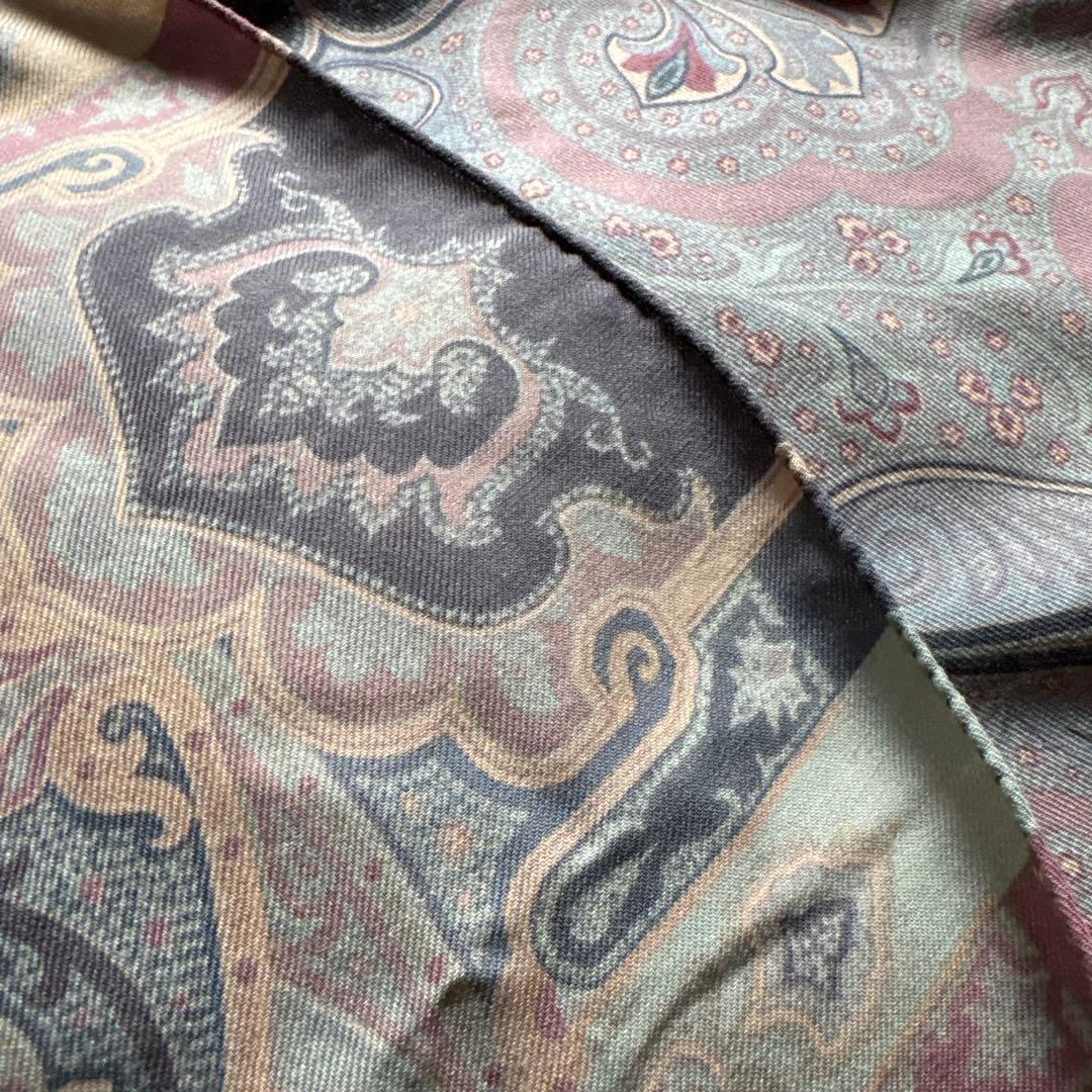 ETRO ペイズリー柄 大判ストール　ショール