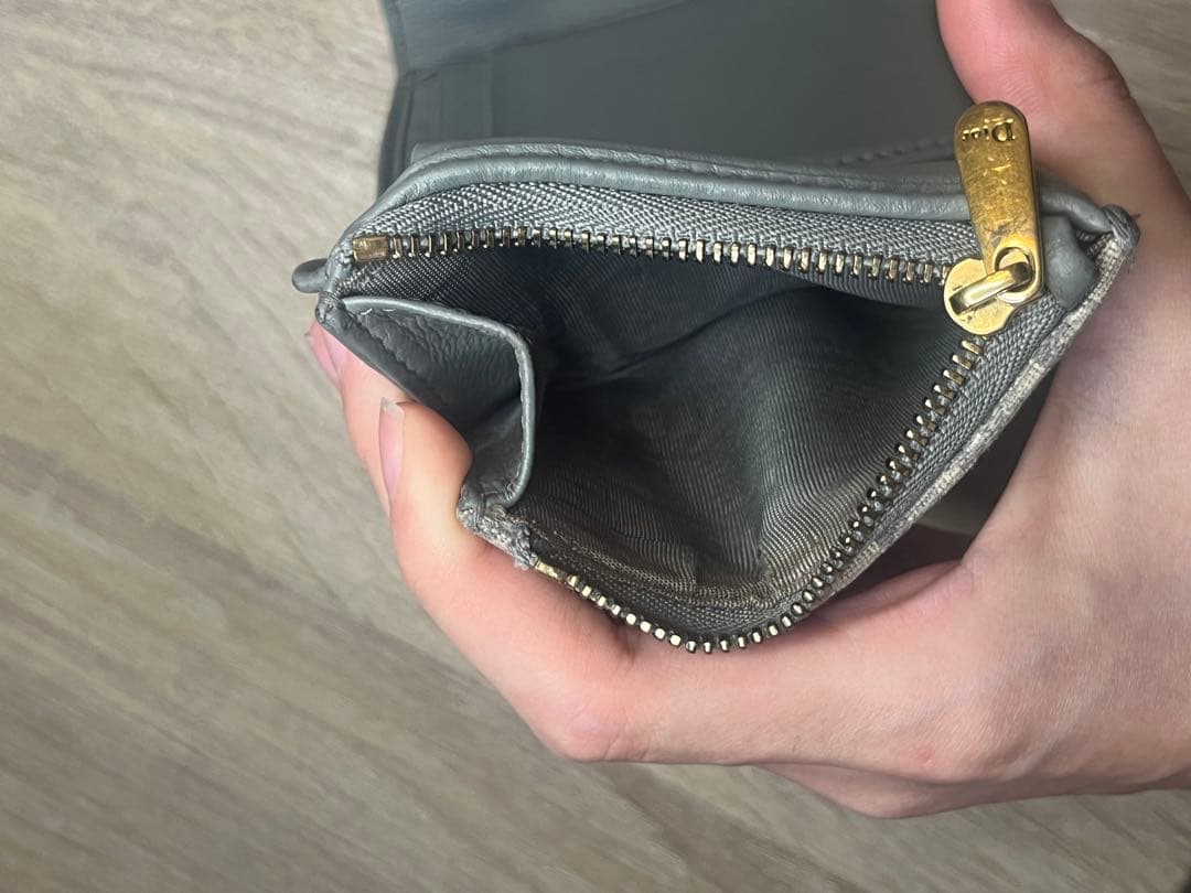 L*a様 Dior Saddle Lotus ウォレット 三つ折り財布
