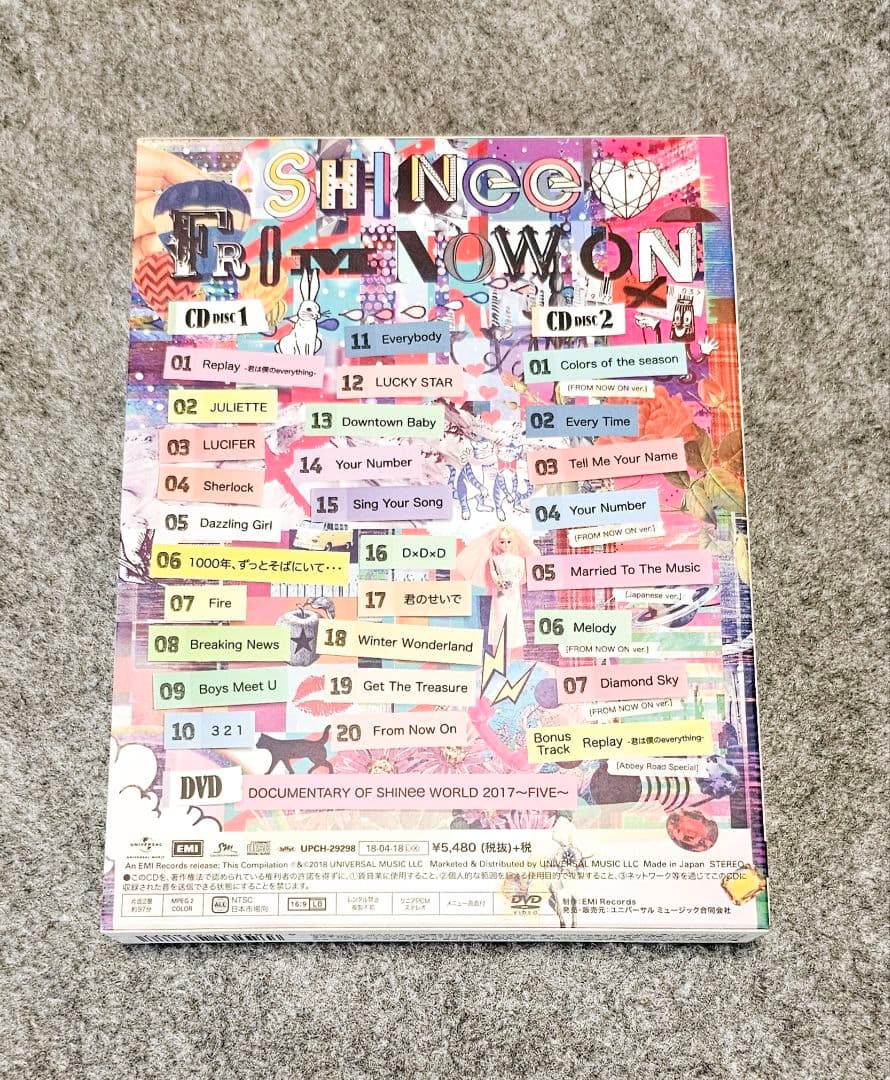 SHINee 日本シングル＆アルバムまとめ売り
