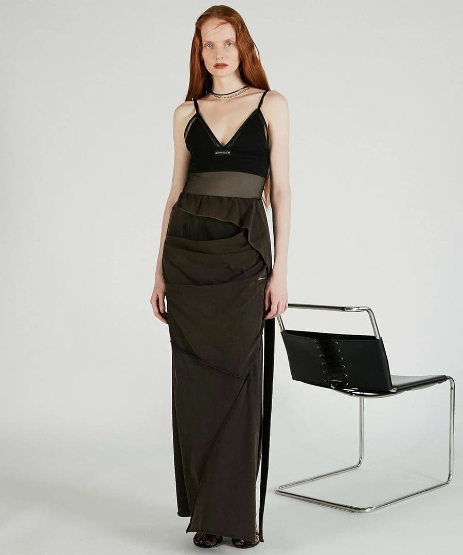 Prank Project Sheer Trim Camisole ブラック