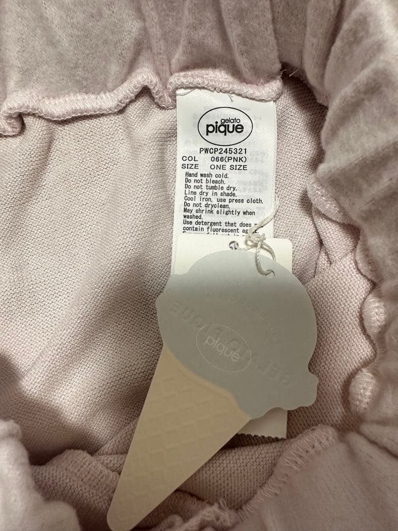 新品GELATO PIQUE/ピンクルーム上下ウェアセット