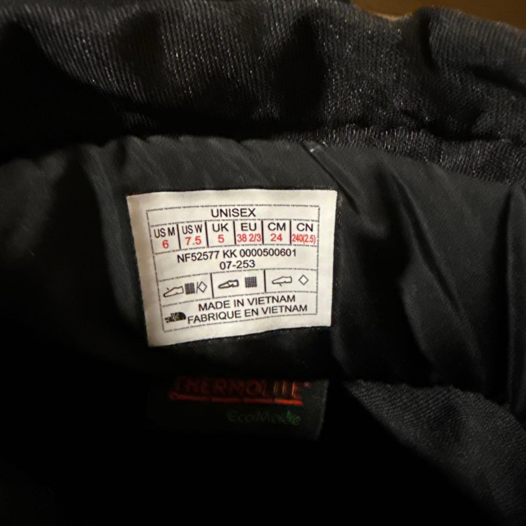 靴 Nuptse Bootie WP Backzip US 6 JAP 24cm