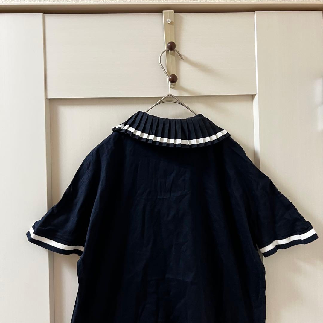 【フレッドペリー】FRED PERRY 襟付きポロシャツ ネイビー M 美品