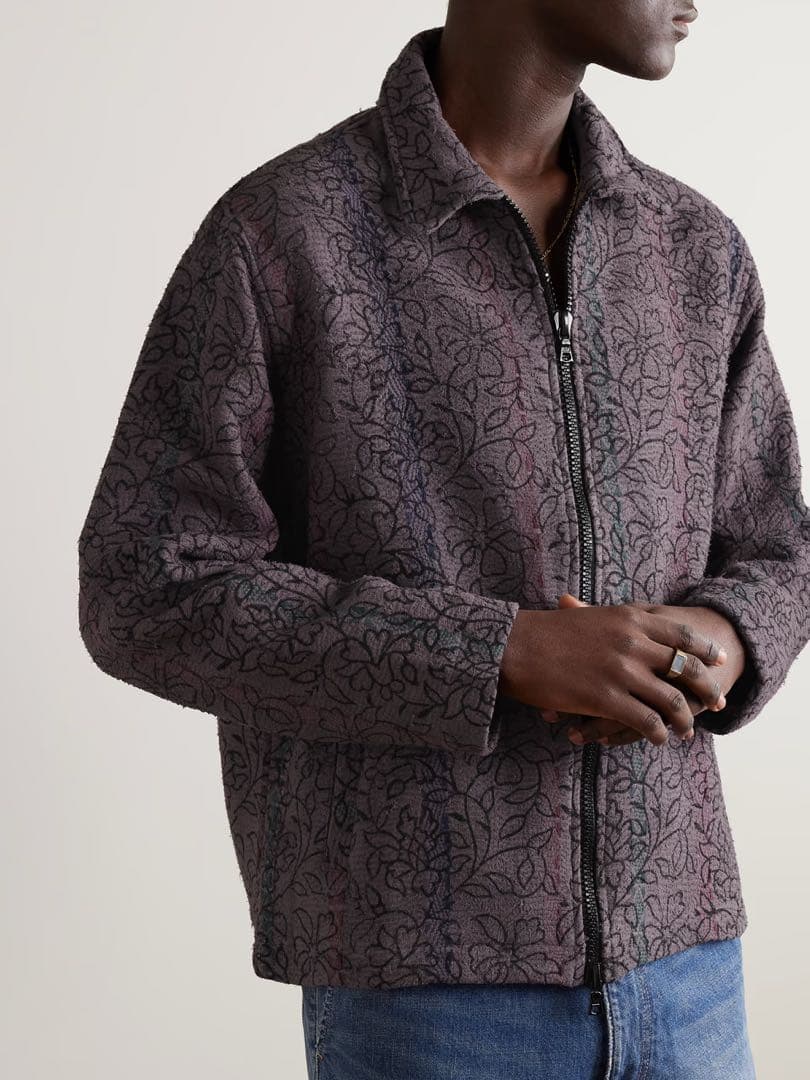 ジャケット・アウター Kartik Research Printed Cotton Jacket